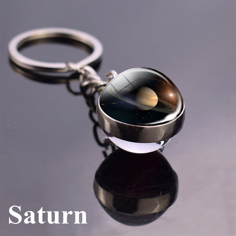 Solar System Key Ring
